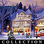 Norman Rockwell Collectible Christmas Village Collection